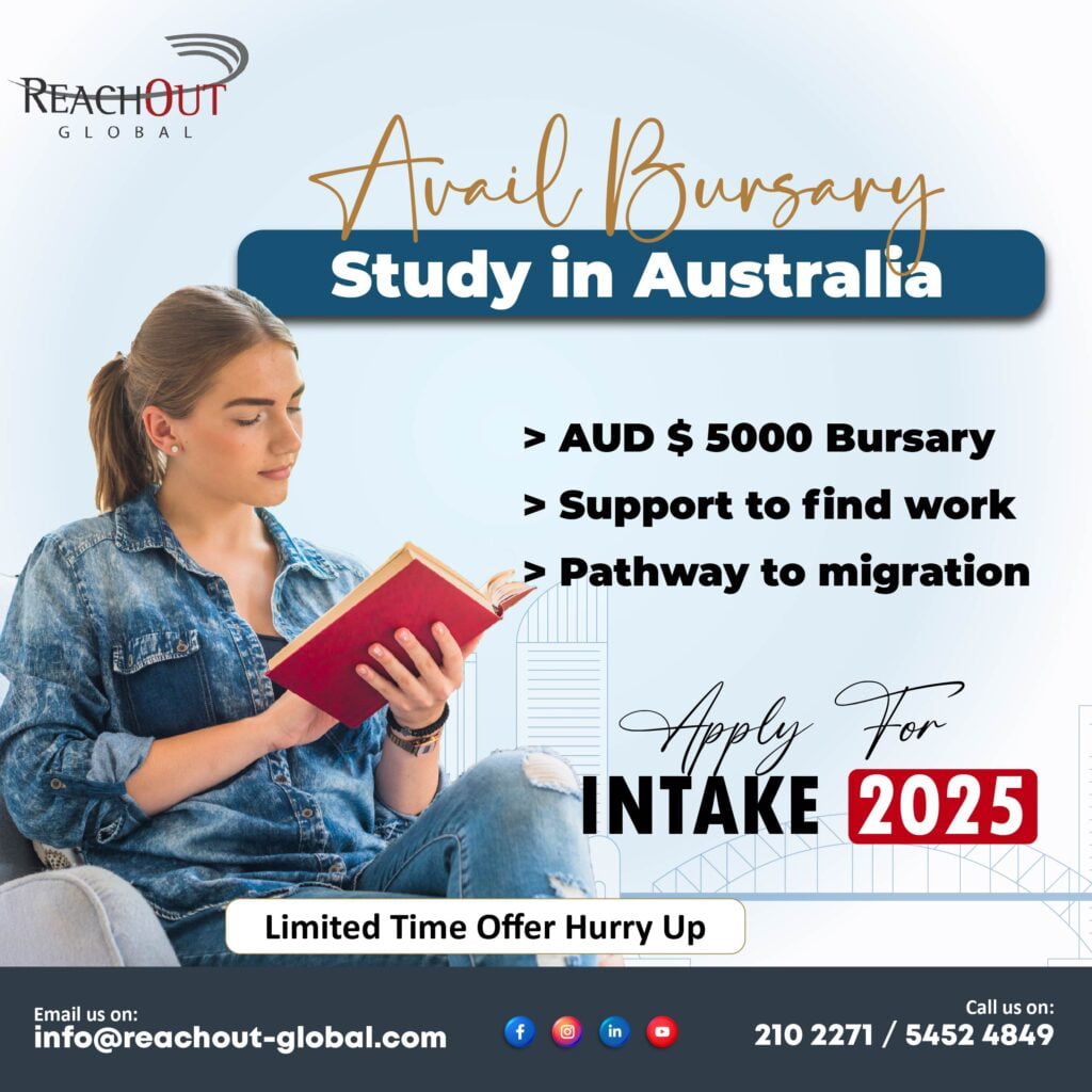 Study in Australia and avail bursary 1